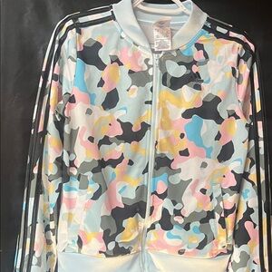 Adidas Pastel Camouflage Track Jacket